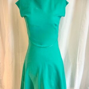 Ted Baker Teal Fit-and-Flare Dress